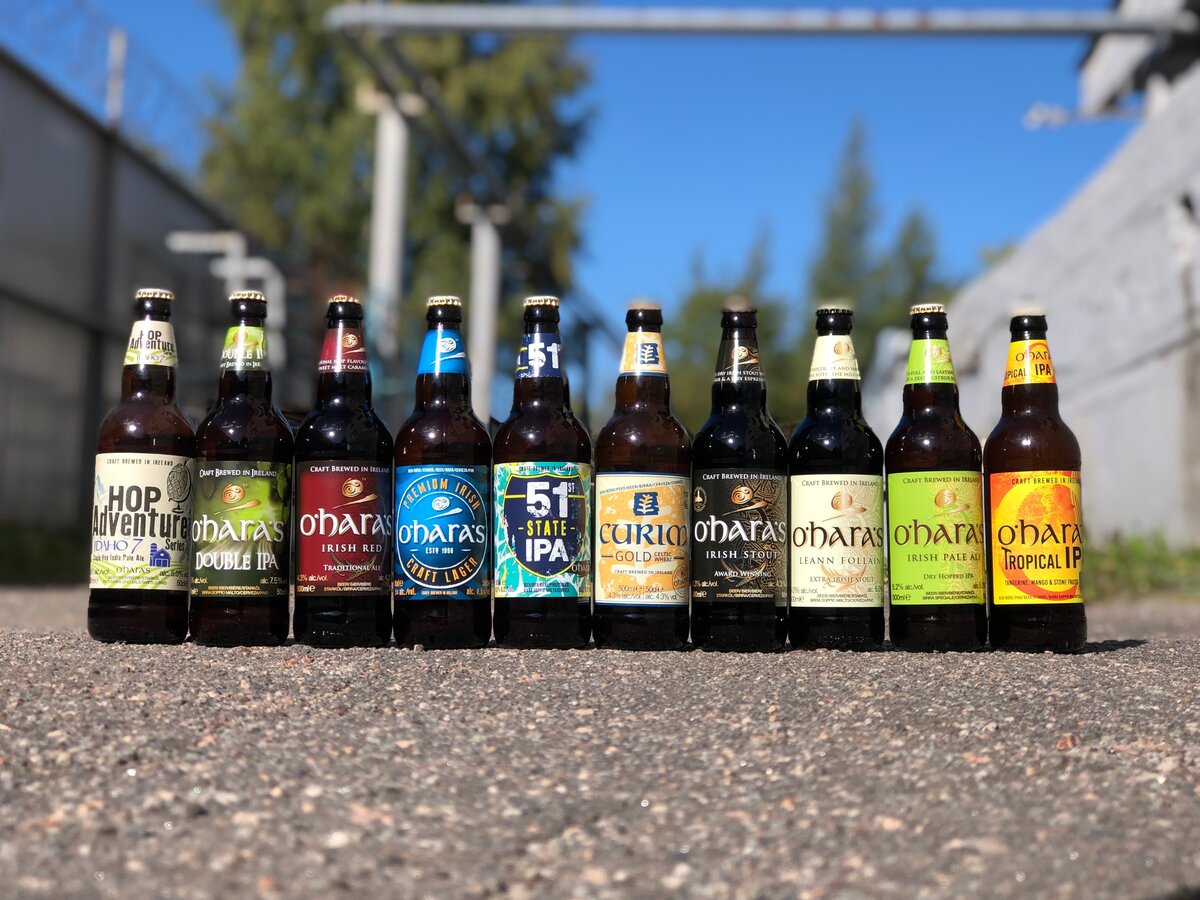 O'Hara's (Carlow Brewing Company) - линейка пива доступная в России