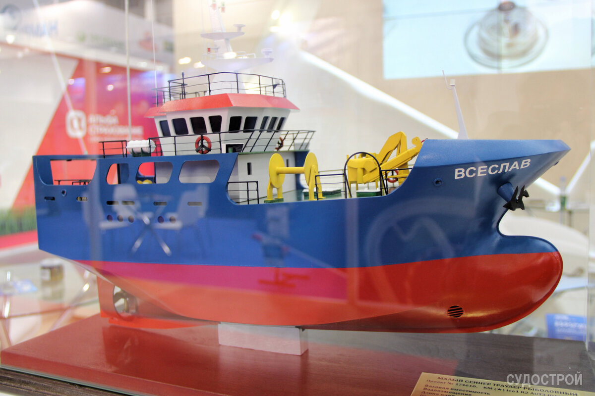 Модель МСТР проекта 176410 / Фото: Судострой