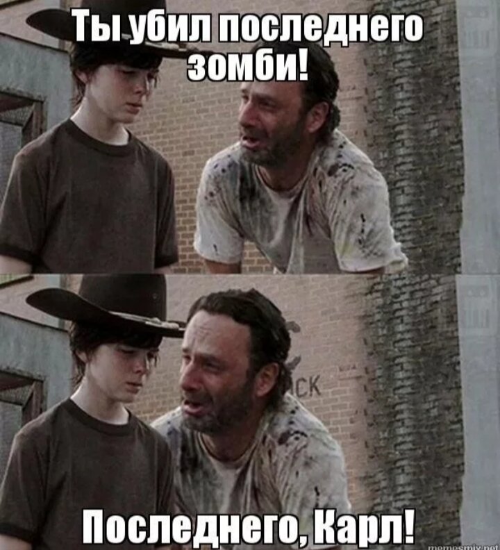Так, видимо, и будут снимать до последнего зомби
