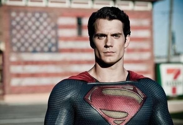 Генри Кавилл в роли "Супермена" 
