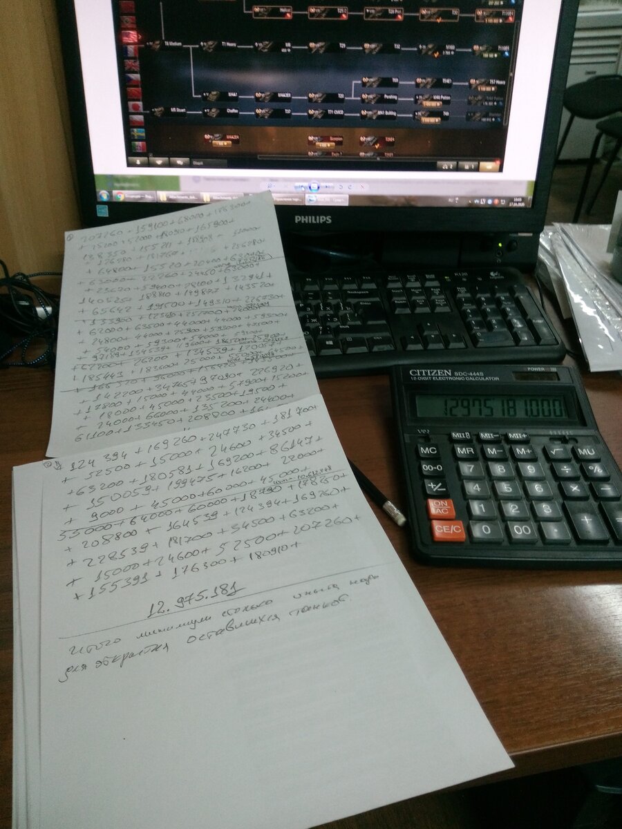 Столько опыта осталось получить по минимуму чтобы открыть все танки