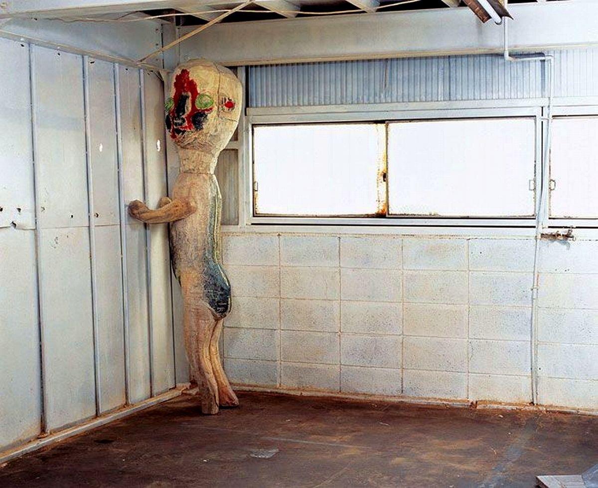 Объект SCP-173 в камере содержания (фото из архива)