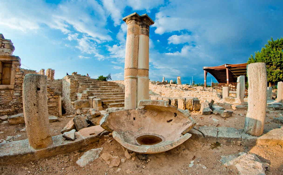 Кипр развалины Куриона