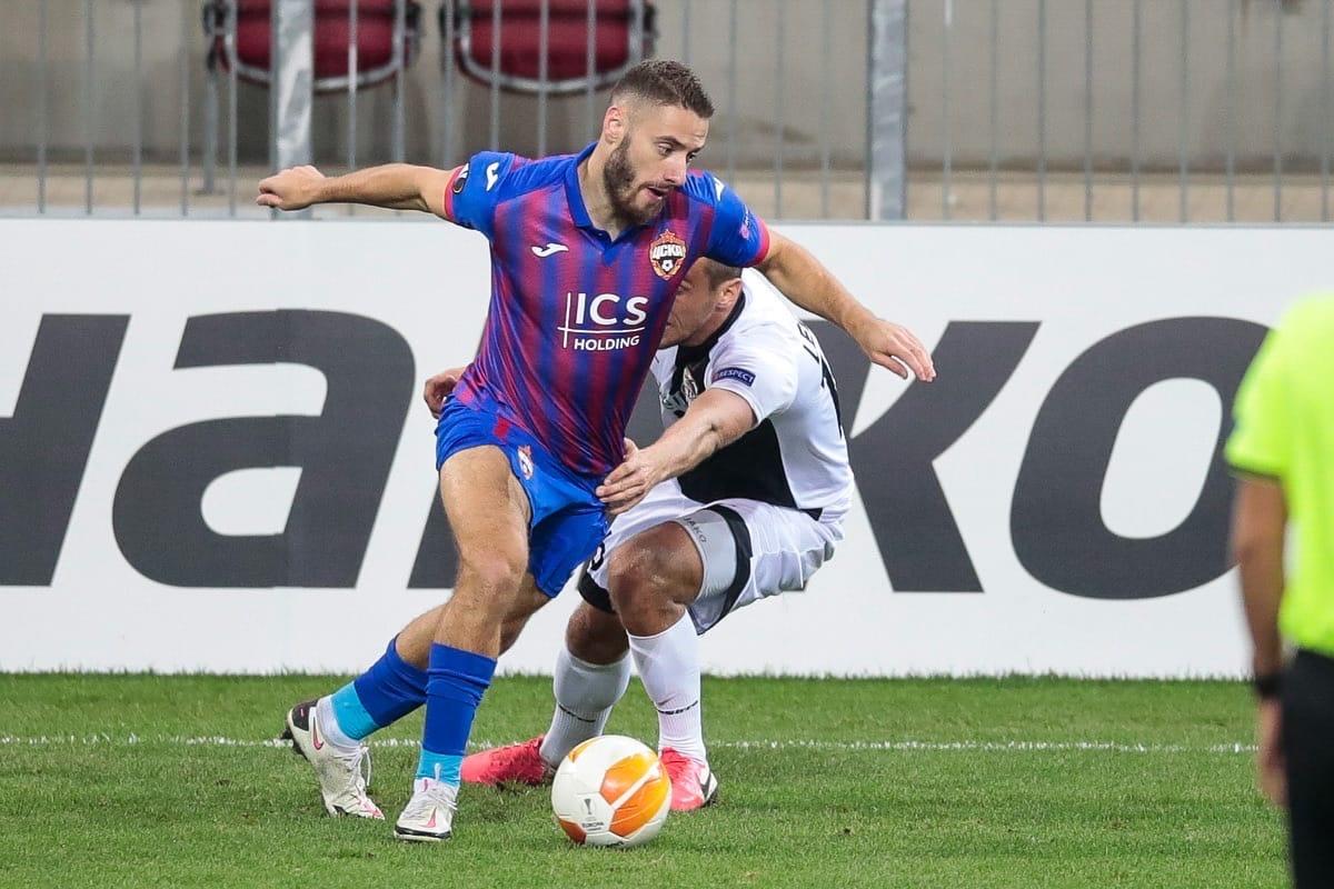 ЦСКА не смог обыграть австрийский "Вольфсберг" (1:1). Фото - ПФК ЦСКА.