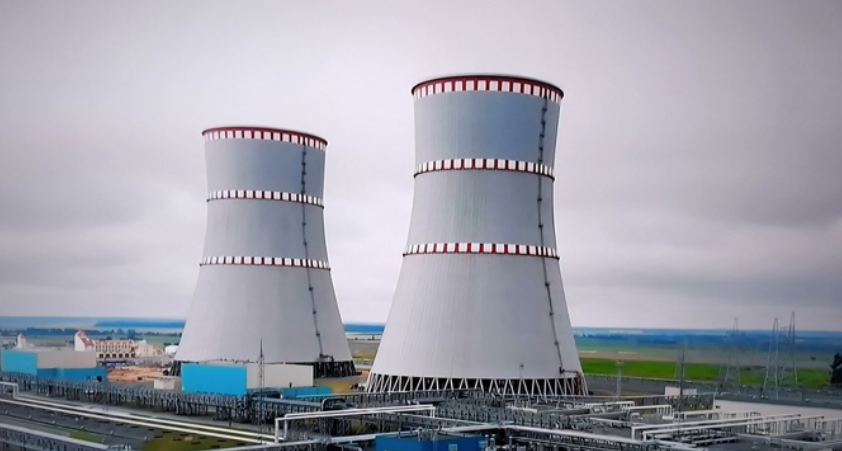 Градирни Белорусской АЭС. 