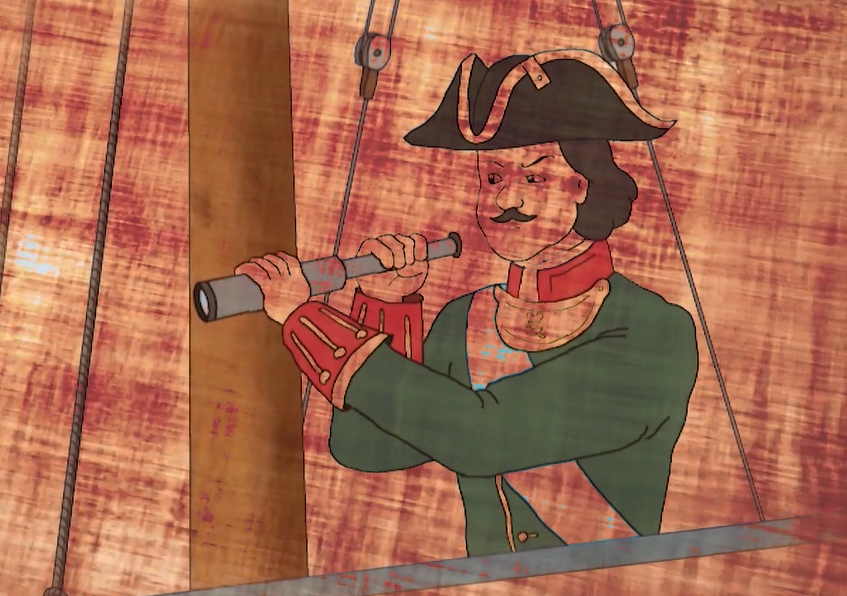 Петр I. Рисунок