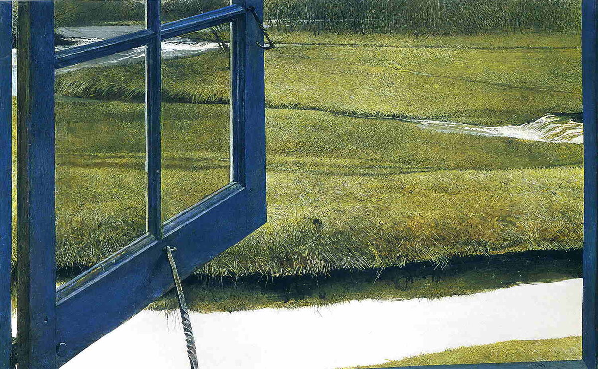 О, ОДИНОЧЕСТВО... ХУДОЖНИК ANDREW NEWELL WYETH / ЭНДРЮ НЬЮЭЛЛ УАЙЕТ (США, 1917-2009)