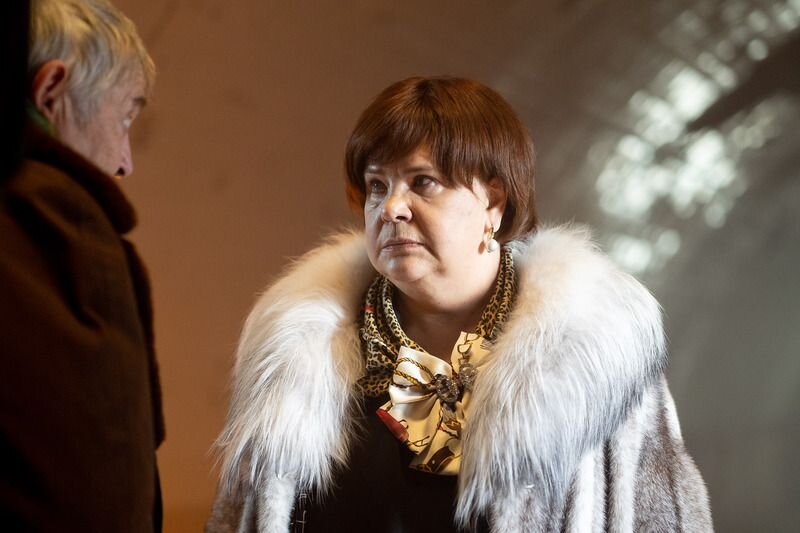 Кадр со съемок сериала «Вампиры средней полосы»