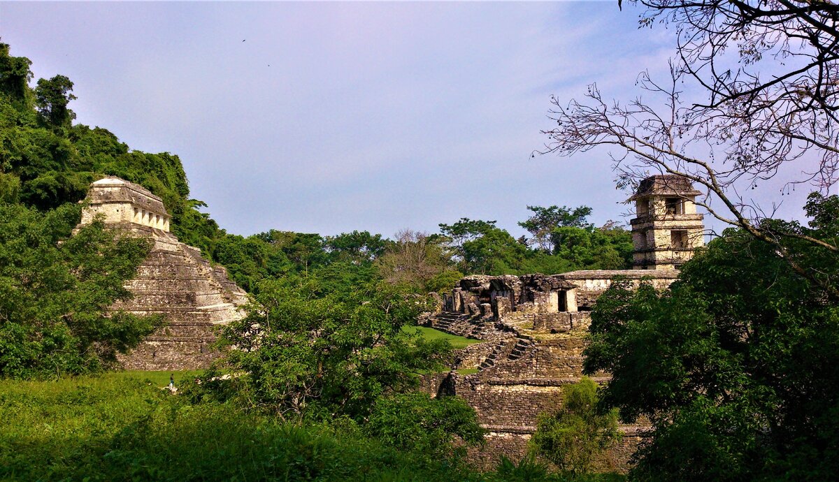Погуляли среди пирамид, поглощенных джунглями