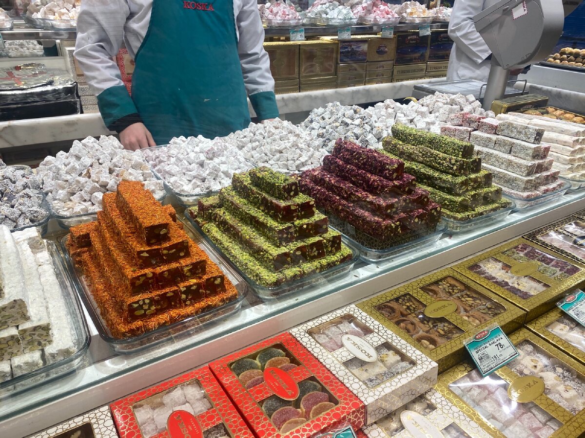 Турецкие сладости фото в турции