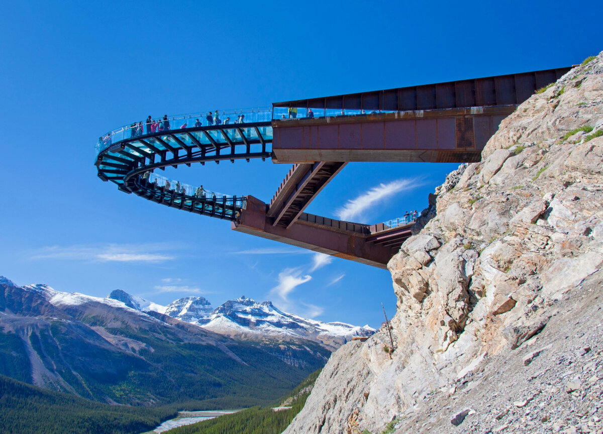 Смотровая площадка Glacier Skywalk