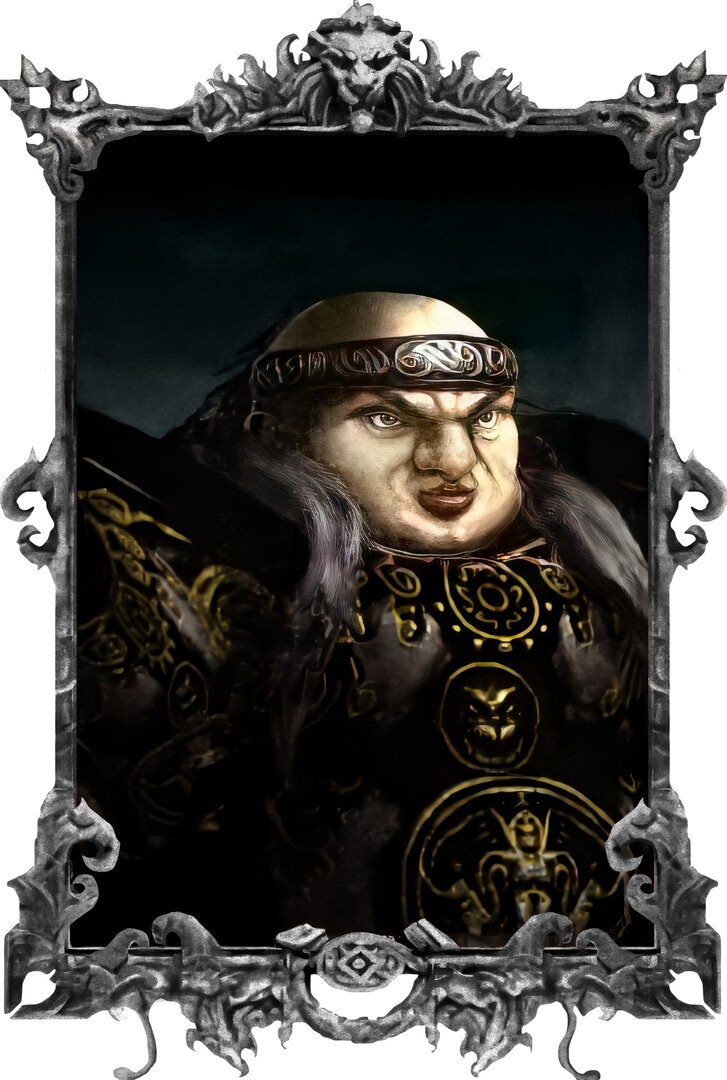 Distant parent of the Emperor, Hubert's ambition is to take over the throne and command the Empire.