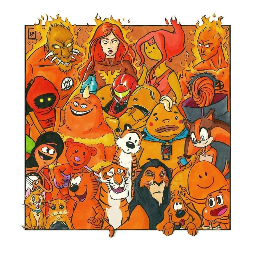 Оранжевые мультяшные герои. Оранжевый персонаж. Кенни южный парк. Кевир маккормик. Оранжевый герой.