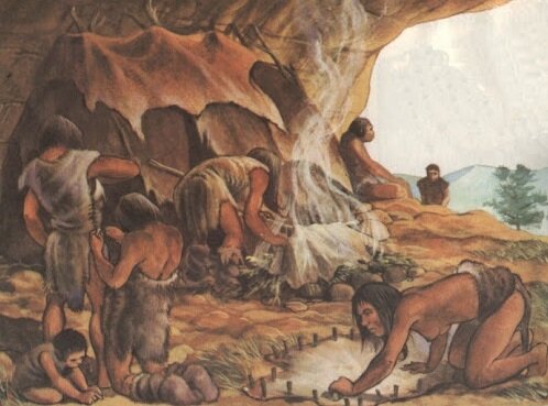 Древние люди (взято из интернета)