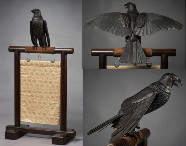 «Живые» скульптуры из металла эпохи Мэйдзи