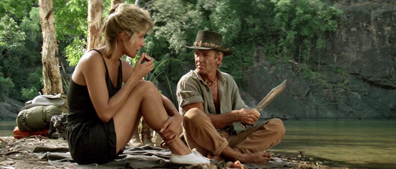 Кадр из фильма «Данди по прозвищу Крокодил». Все скриншоты сделаны автором статьи