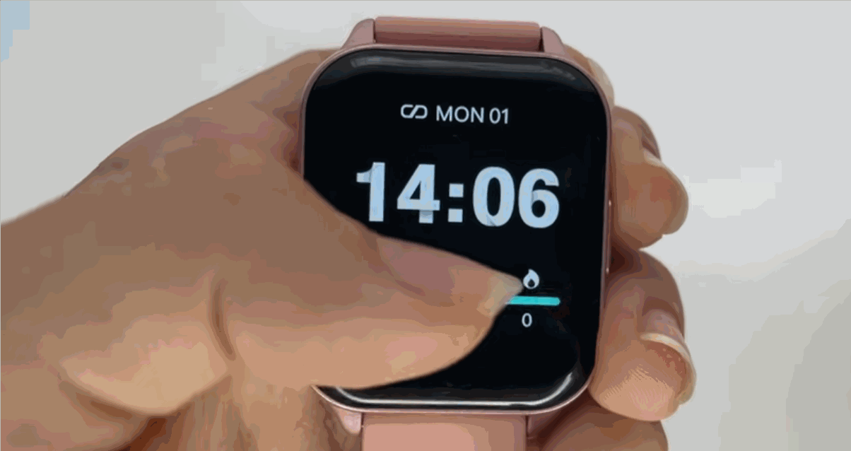 Вот смарт-часы в действии