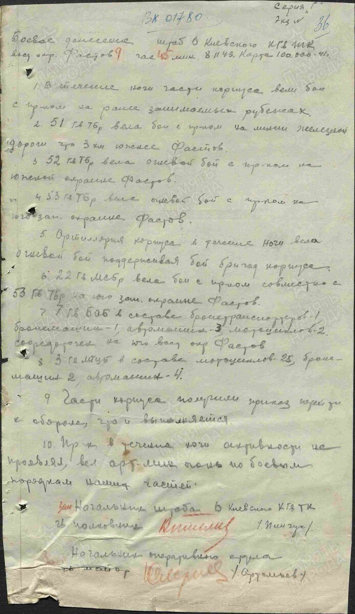 Немецкие зенитки против танков генерала Рыбалко у города Фастова ...