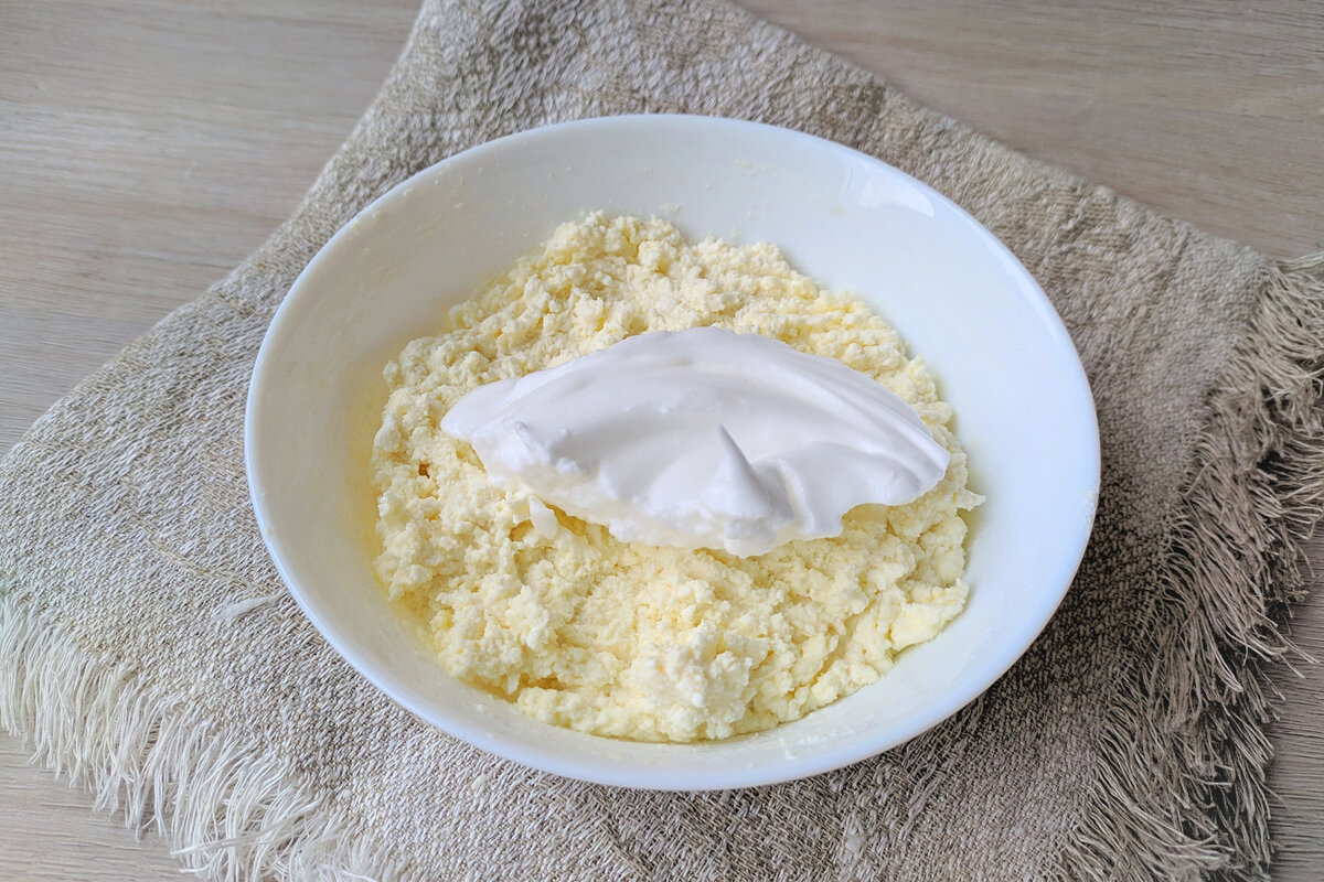 Десерт из творога взбитого