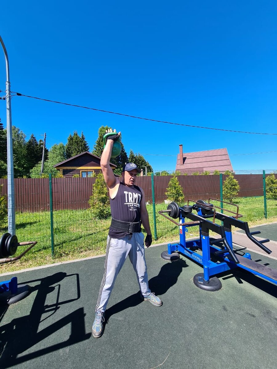 Момент тренировки.