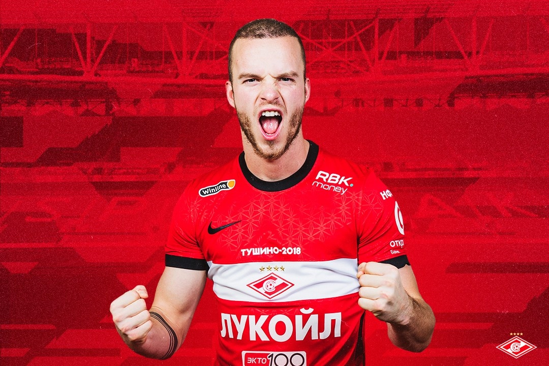 Йоррит Хендрикс, полузащитник московского "Спартака"