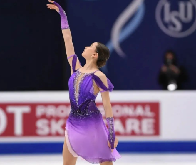 Камила Валиева была прекрасна!