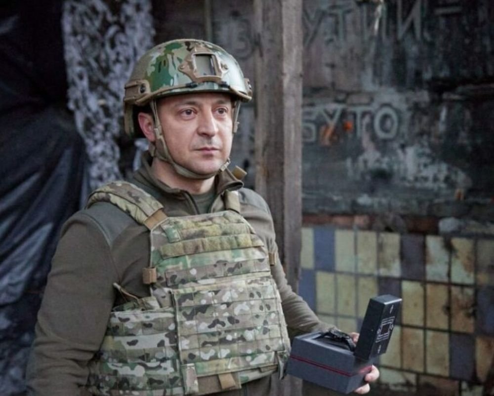 Президент Украины Зеленский. Источник: novostivl.ru