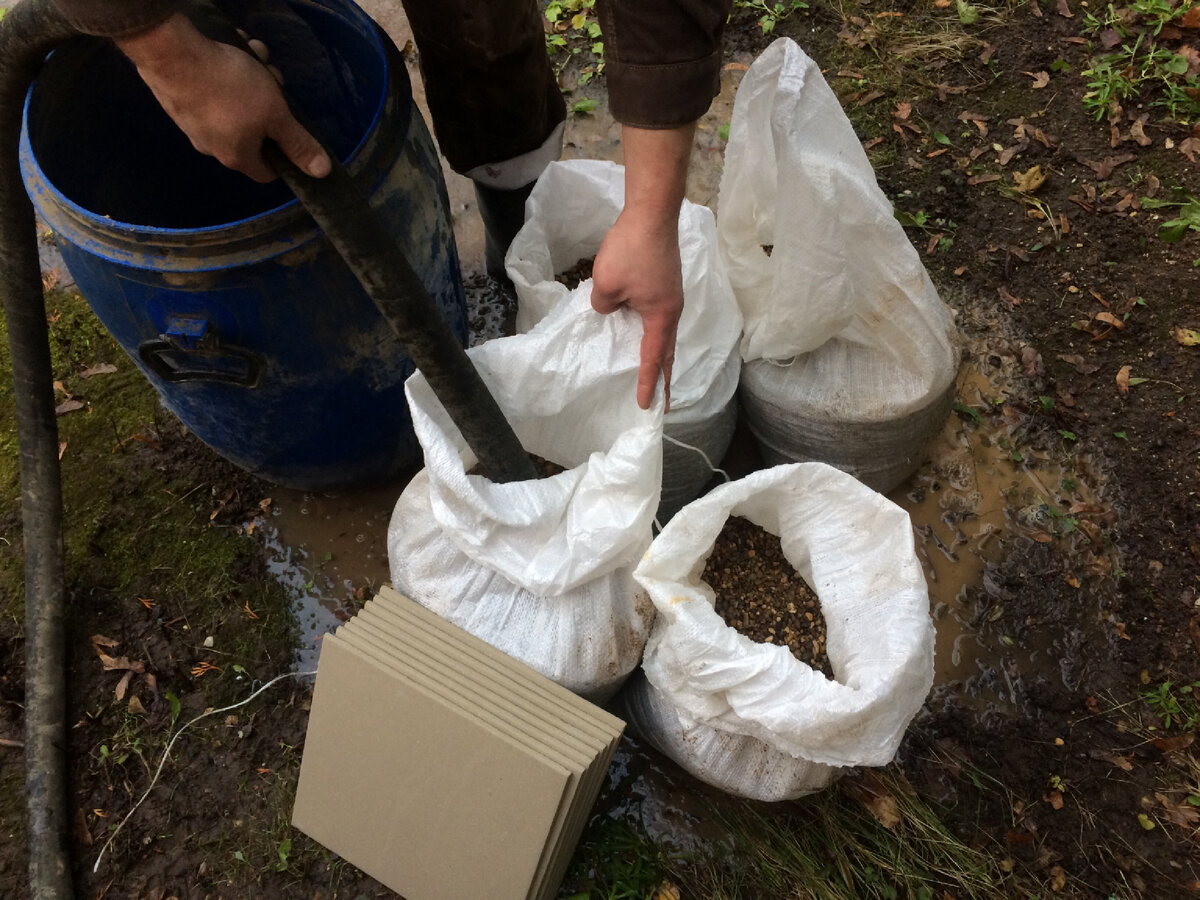 Составляющие донного фильтра 