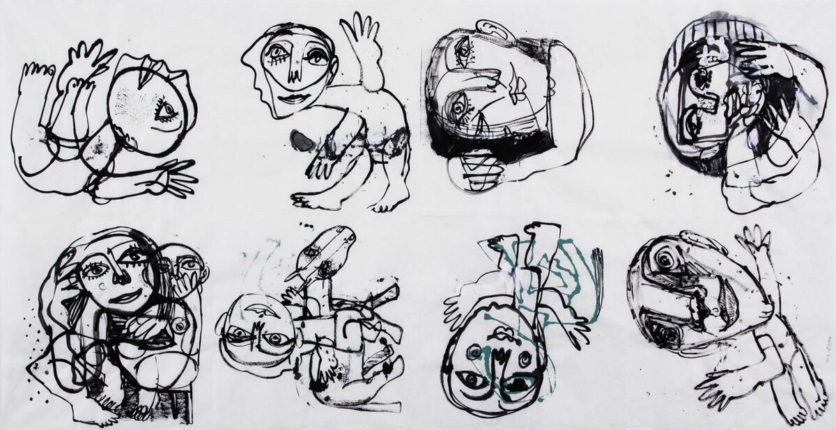 Fadi Yazigi «Untitled», 2013 © The British museum / Estate of the artist 