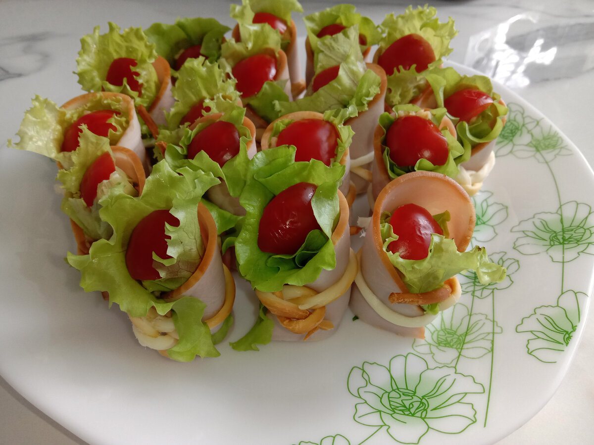 Праздничные закуски на стол