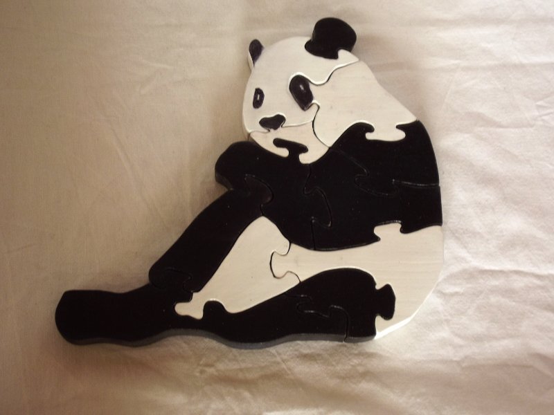 Пазл «Панда» Работа автора