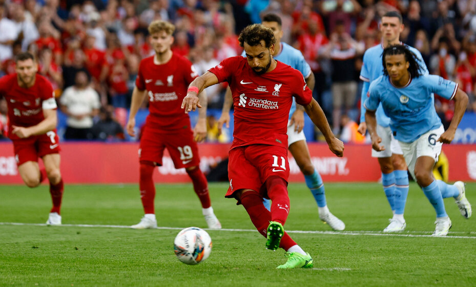    "Ливерпуль" выиграл Суперкубок в матче с "Ман Сити". Фото: Reuters