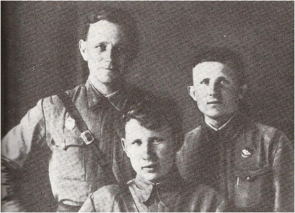 С боевыми товарищами