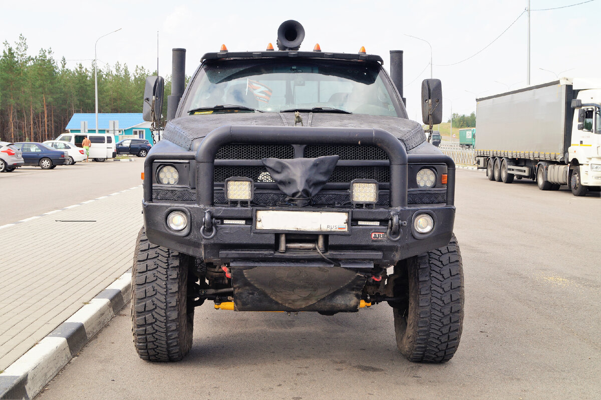 Мужик собрал себе брутальный Пикап, похожий на локомотив (тачка🔥🔥🔥 ...