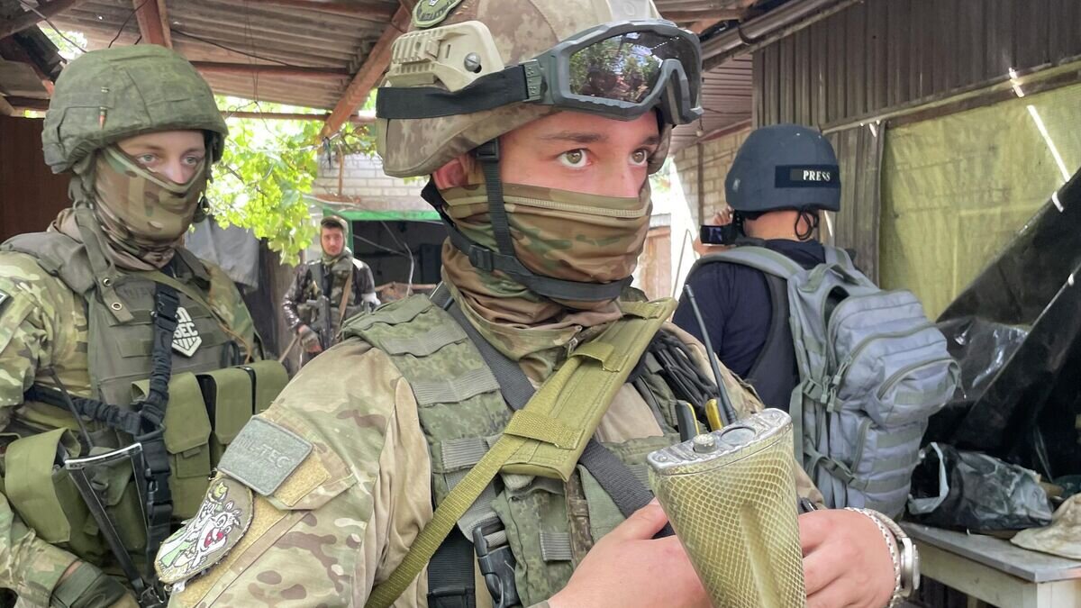    Позиции 107-го батальона армии ДНР в Марьинке© РИА Новости / Андрей Коц