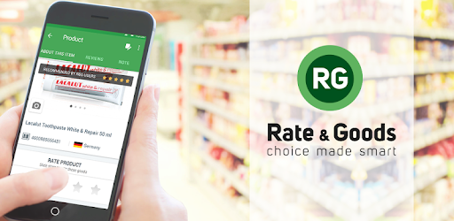 Rate&Goods - product scanner and reviews. Изображение с play.google.com