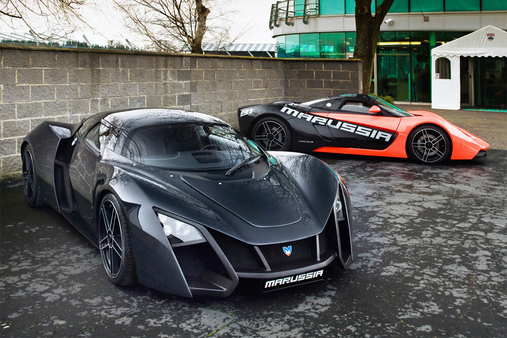 Marussia B2 и Marussia B1 