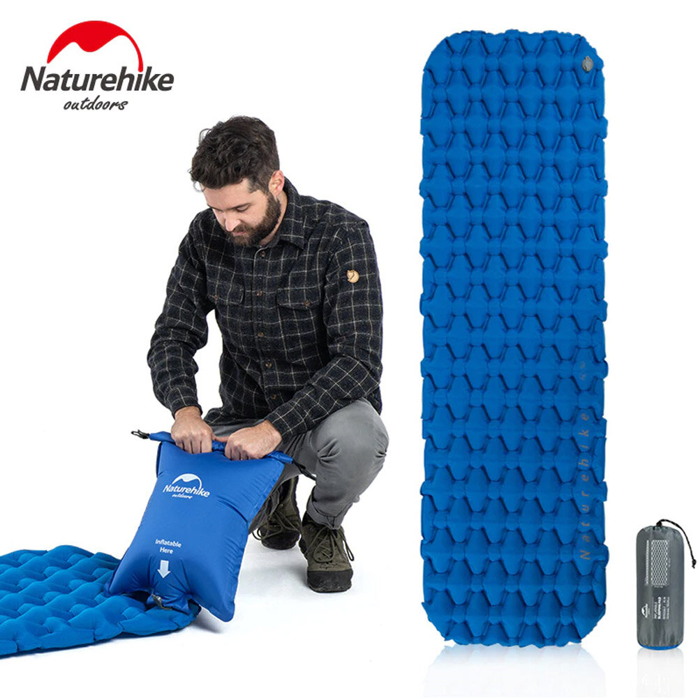 Надувной коврик naturehike Ultralight Lightweight TPU Camping Air Mattress