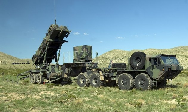 Patriot PAC-3 missile battery