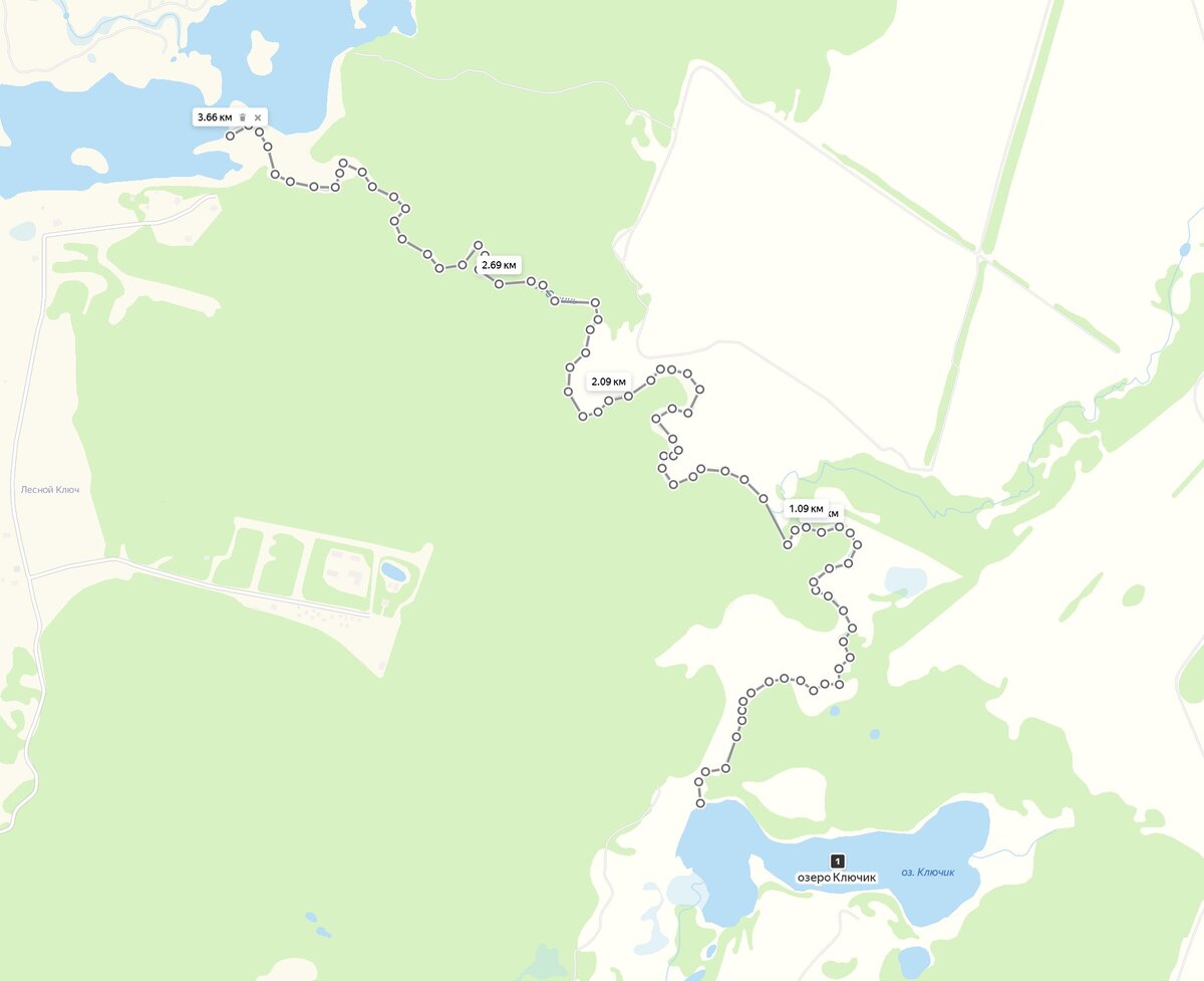 Озеро ключик Ворсма на карте