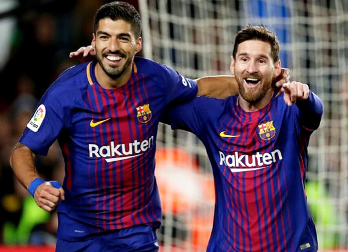 Суарез и Месси