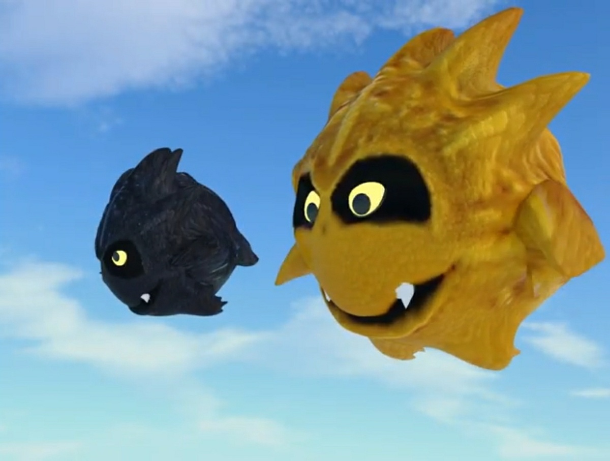 Сцена из короткого мультфильма "Minisuns"