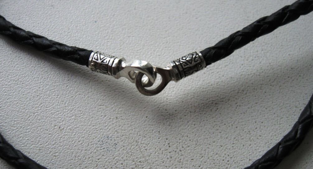 Кожаный гайтан для крестика 