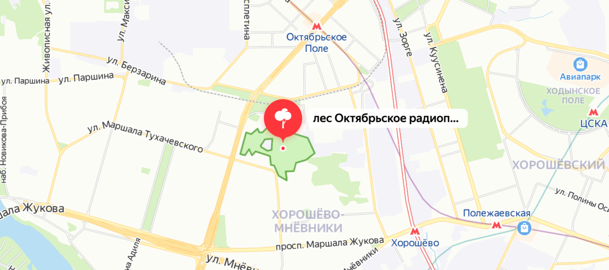 Москва метро октябрьское поле на схеме