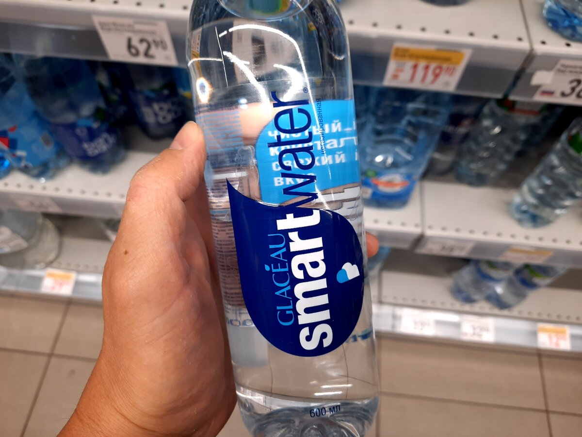 Smartwater, умная вода для глупых людей: 215 рублей за литр | Вечерний  Лошманов | Дзен