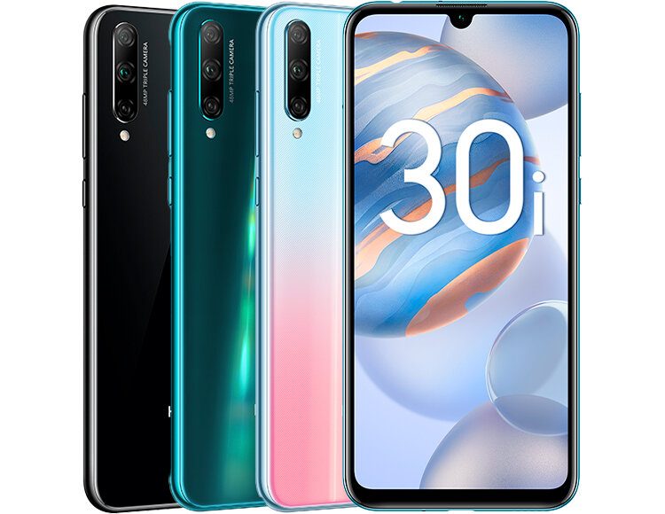 Цвета корпуса Honor 30i