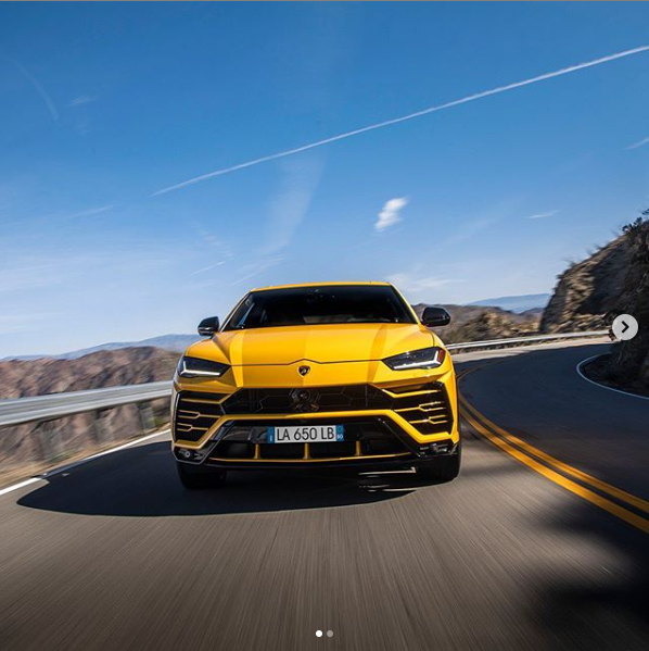 Lamborghini Urus instagram.com/lamborghini/?hl=ru