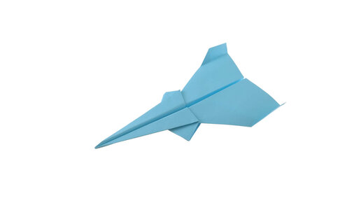 № 1. Как сделать самолет из бумаги: Базовый планер