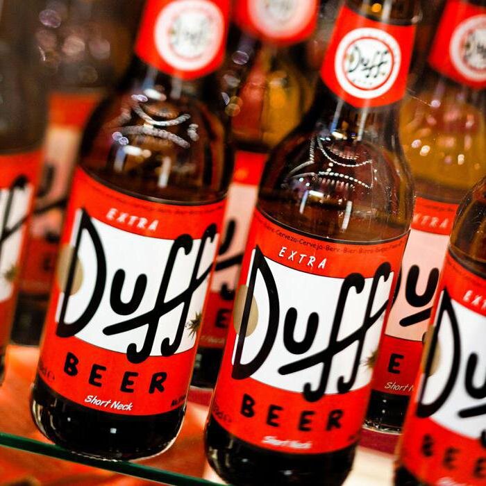 Пиво «Duff» в «Симпсонах»