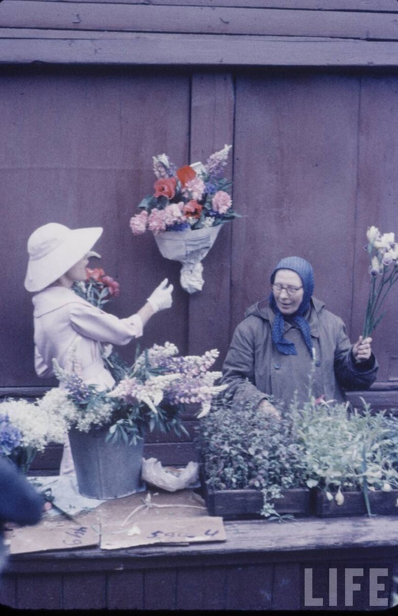 модели диор в москве 1959